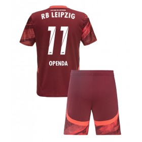 RB Leipzig Lois Openda #11 Auswärtstrikot 2024-25 Kurzarm (+ kurze hosen)